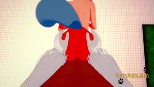 BNA Hentai – Michiru Yiff at Toilet 3/3