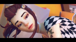 Animation Brigitte sweet Anal in the Sunny Spring Day [Grand Cupido] ( Overwatch )