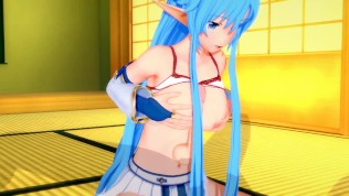 Asuna (ALO version) – Sword Art Online / SAO – 3D Hentai