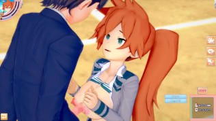 [Hentai Game Koikatsu! ]Have sex with Big tits My Hero Academia Itsuka Kendo.3DCG Erotic Anime Video