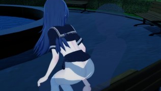 3D Hentai – Karla Kure Fuck in the Park – Kengan Ashura