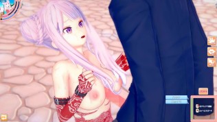 [Hentai Game Koikatsu! ]Have sex with Big tits Vtuber Tanaka Hime.3DCG Erotic Anime Video.