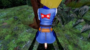 【NUMBER 18 LAZULI】【HENTAI 3D】【DBZ】
