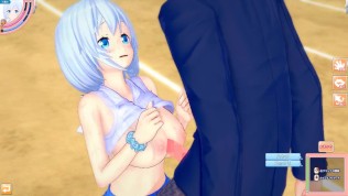 [Hentai Game Koikatsu! ]Have sex with Big tits Vtuber Siro.3DCG Erotic Anime Video.