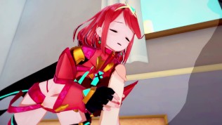 Pyra Xenoblade 2 3D HENTAI 1/5