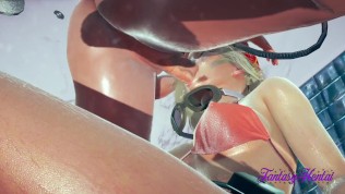 Final Fantasy XV Hentai – Cindy sex in a Showher