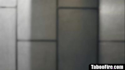 Hot redhead fucked hard in breeding facility