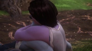 Zombie girl jerking off legs to her zombie boyfriend | cums on boots [3d hentai uncensored]