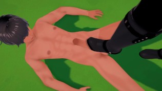 Date A Live – Kurumi Tokisaki bootjob (3D Hentai)