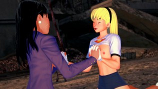Lois Lane and Supergirl threesome – Hentai