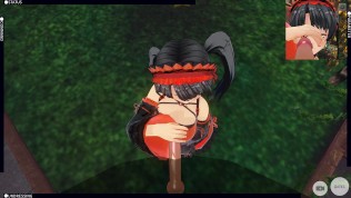 3D HENTAI POV DATE A LIVE Kurumi Tokisaki Blowjob
