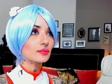 Futuristic naughty doll by Isis