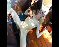 Britni – Schoolgirl Anal Gangbang By Monster Cocks