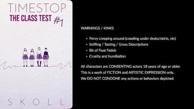 Timestop: The Class Test 1 (audiobook erotica literotica audio story)