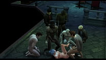 Vampire Gangbang in Secret lair