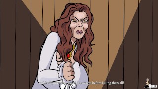 Busty Babe Meets her BBC vampire master